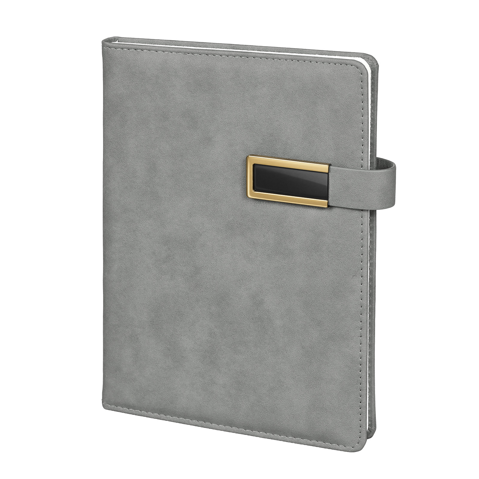 ANAFARTALAR GRİ TARİHSİZ DEFTER (15X21 CM)