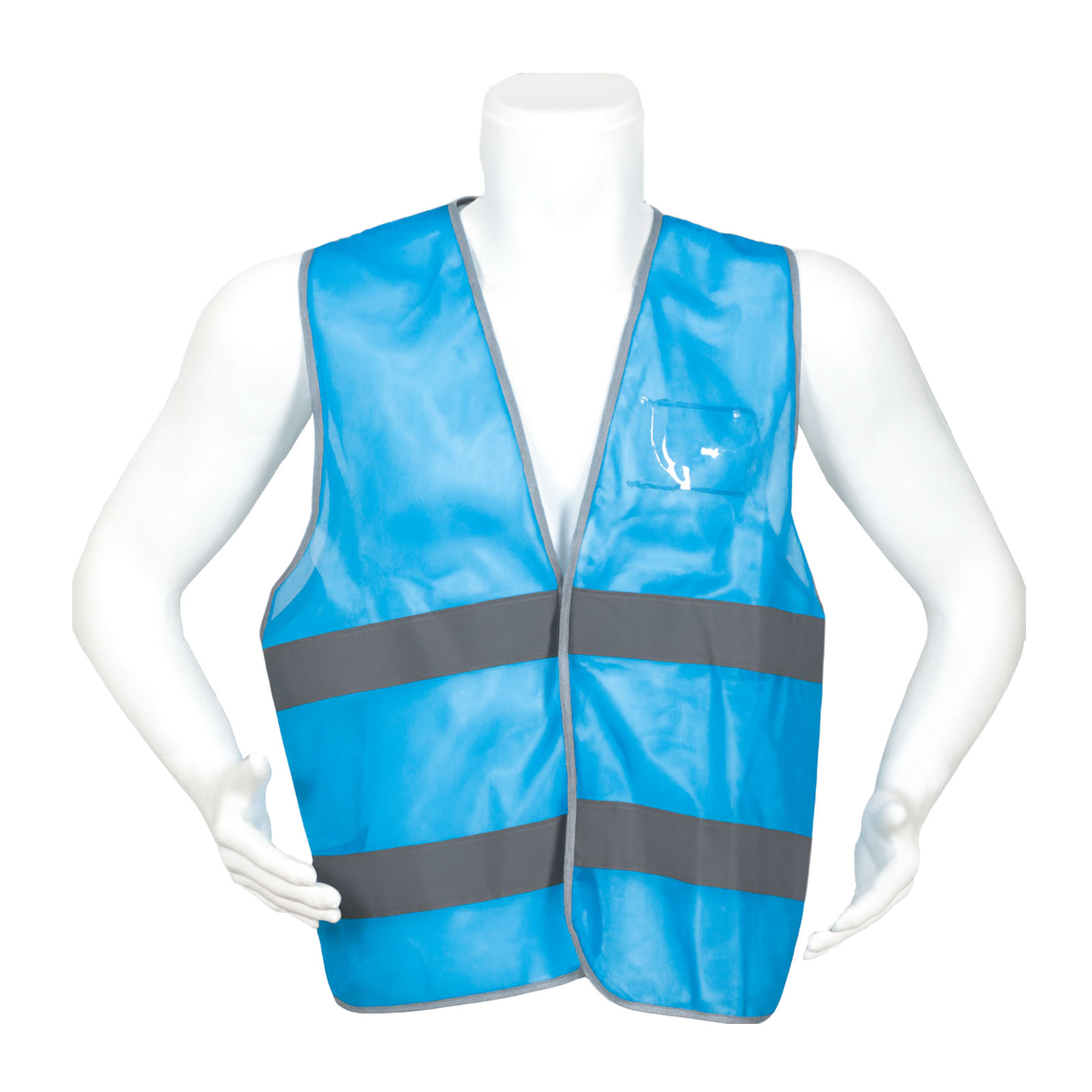 İKAZ YELEĞİ MAVİ